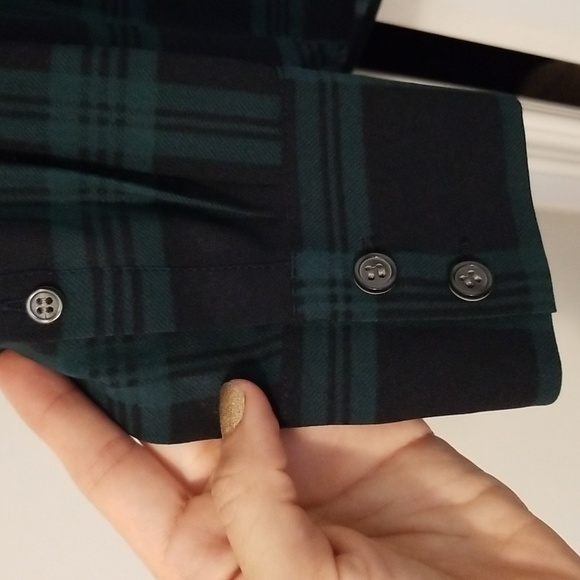 J.Crew womens plaid blouse size Small - Picture 4 of 6